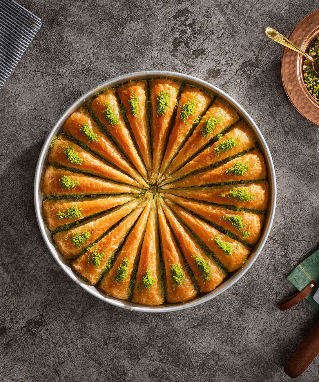 Havuç Dilim Baklava - Tepsi